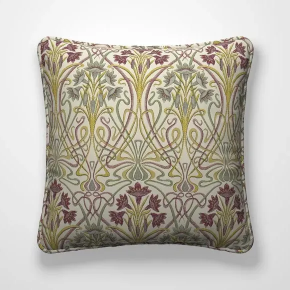 Floral Cushion Cover - Mulberry