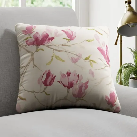 Floral Cushion Cover - Pink