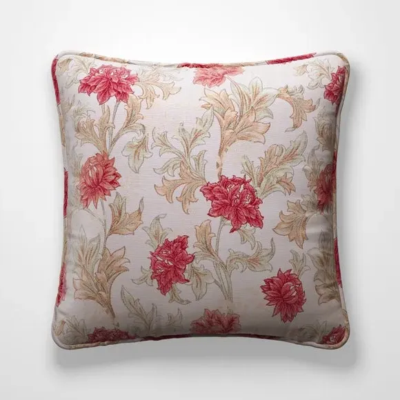 Floral Cushion Cover - Terracotta