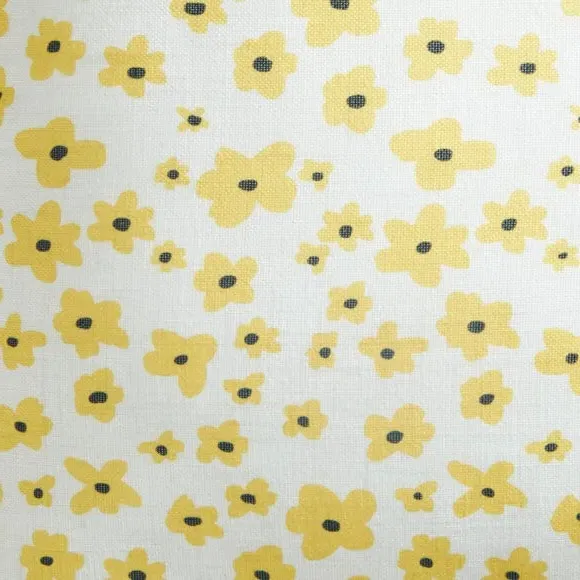 Floral Cushion with Zip Cover - Multicolor