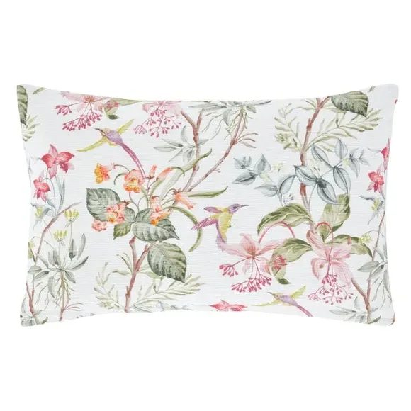 Floral Duvet Cover & Pillowcase Set - Blush, Polyester