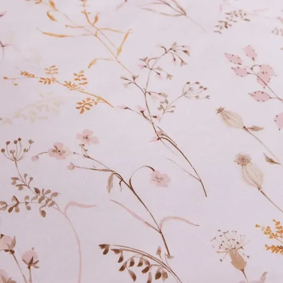 Floral Duvet Cover Set - Blush, Cotton