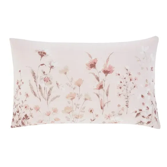 Floral Duvet Cover Set - Blush, Cotton