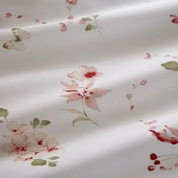 Floral Duvet Cover Set - Blush, Polycotton