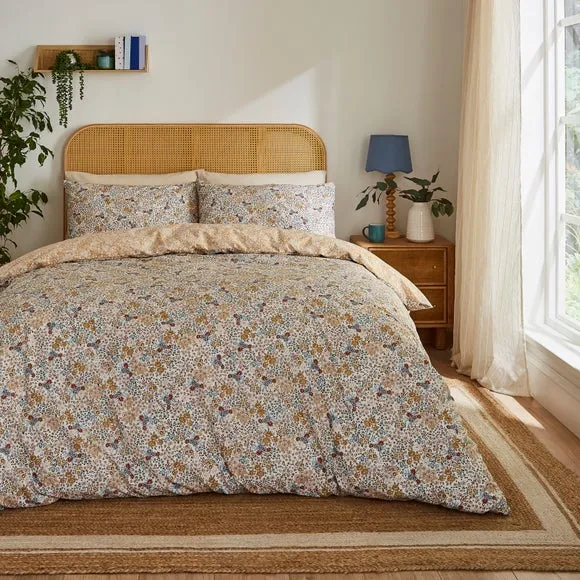 Floral Duvet Cover Set - Multicolor, Polycotton