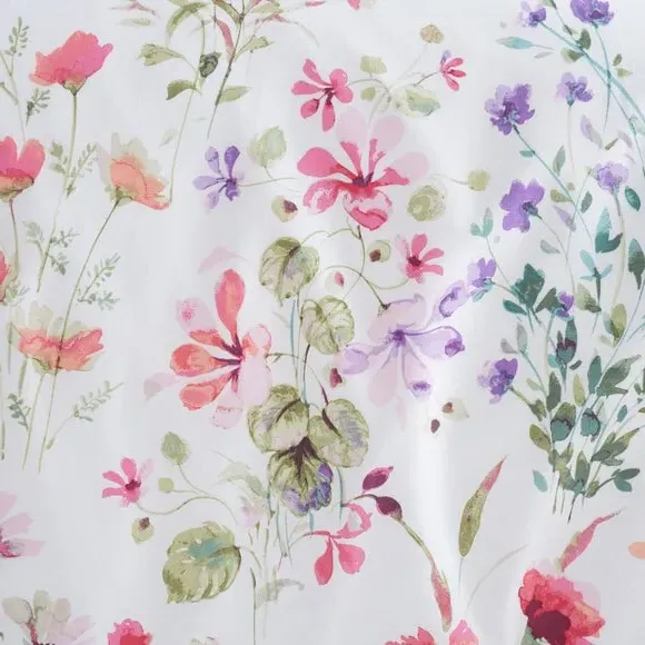 Floral Duvet Cover Set - Pink, Cotton