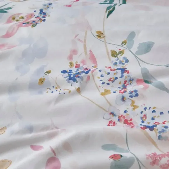 Floral Duvet Cover Set - Pink, Polycotton