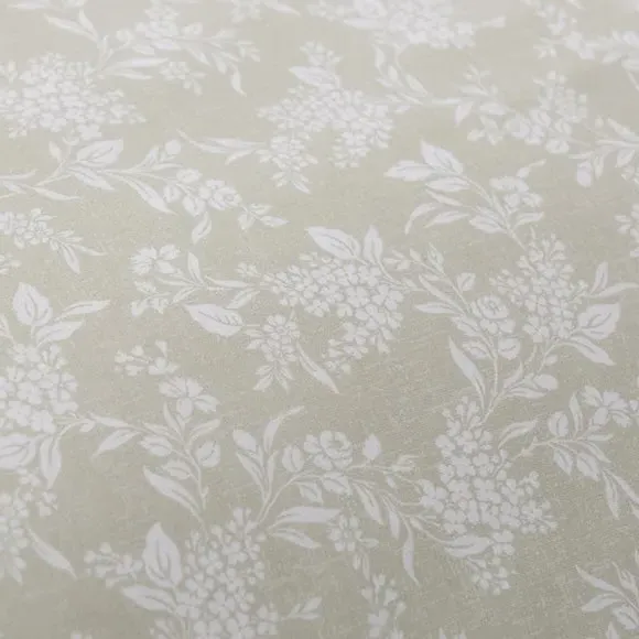 Floral Duvet Cover Set - Sage, Cotton Blend