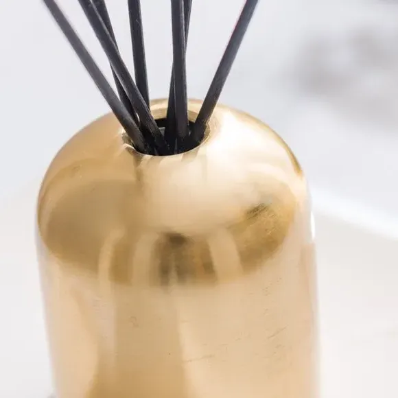 Floral Honey Reed Diffuser - Gold, Glass