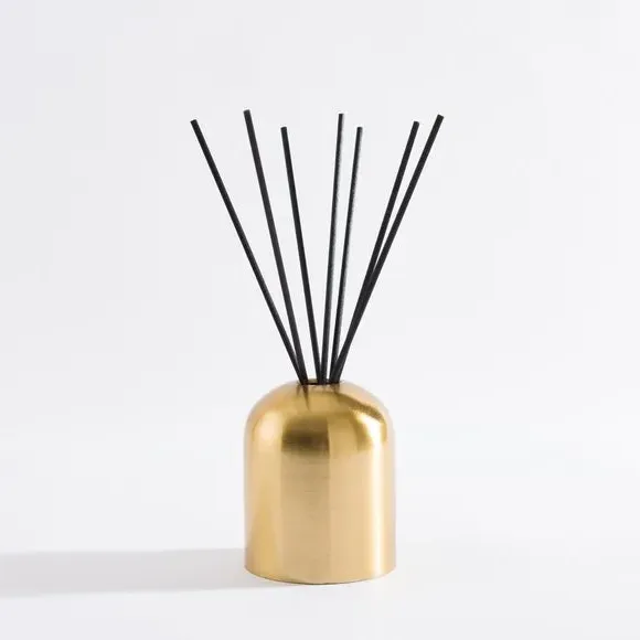 Floral Honey Reed Diffuser - Gold, Glass