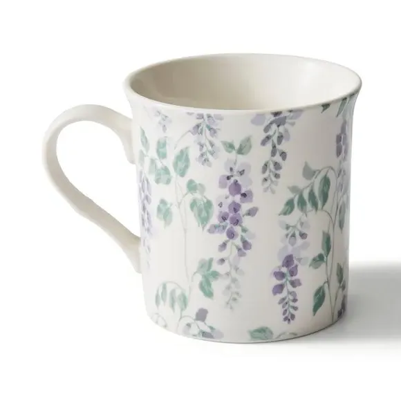 Floral Mug - Multicolor, Bone China