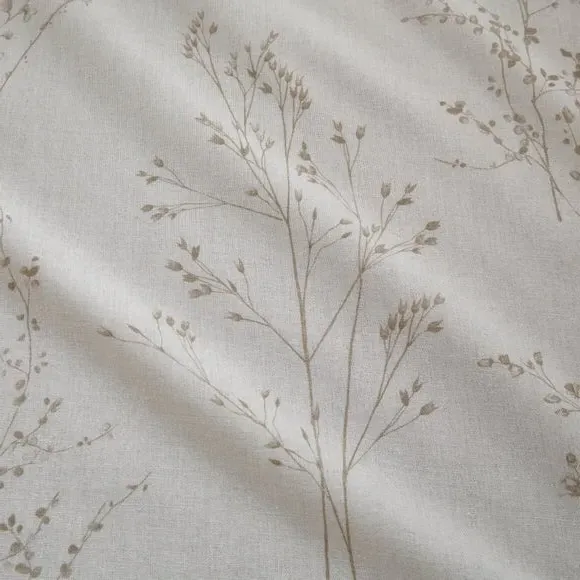 Floral Tablecloth - Natural, Cotton Linen