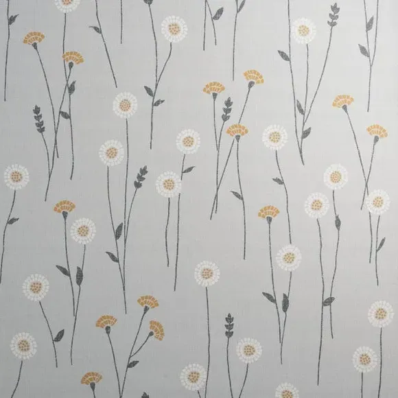 Floral Wallpaper - Ochre, Matt Finish