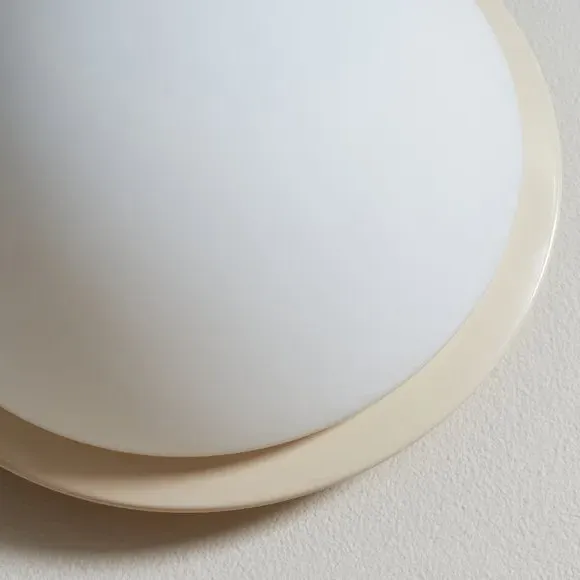 Flush Ceiling Light Dimmable - White Sand