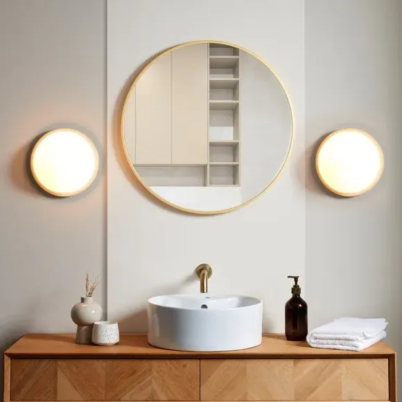 Flush Ceiling Light Dimmable - White Sand
