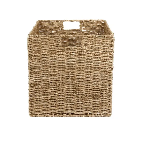 Foldable Storage Box - Natural, Seagrass
