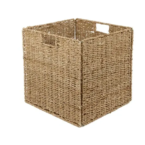 Foldable Storage Box - Natural, Seagrass