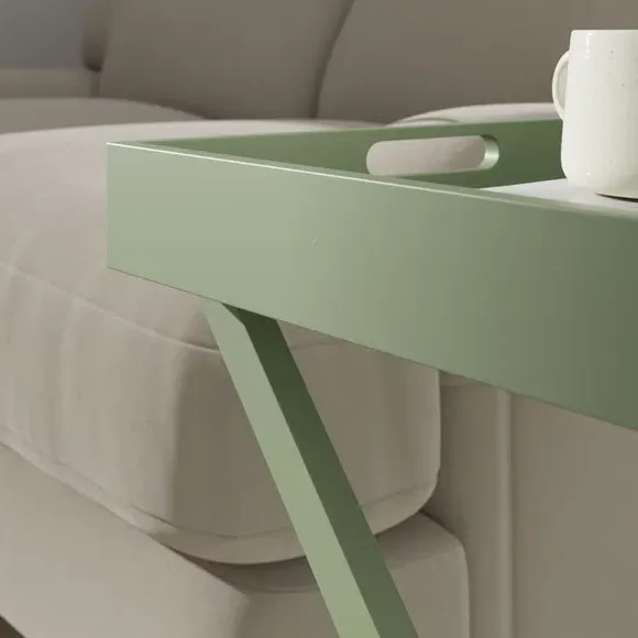 Foldable Tray Table with Removable Top - Lilypad