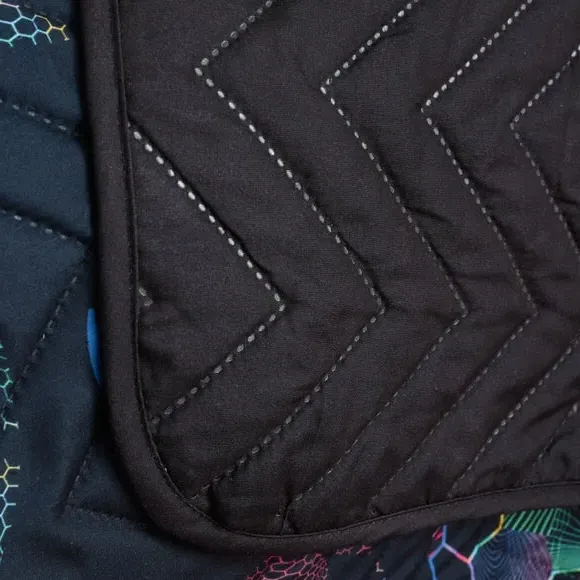 Football Pinsonic Bedspread - Black, Polyester