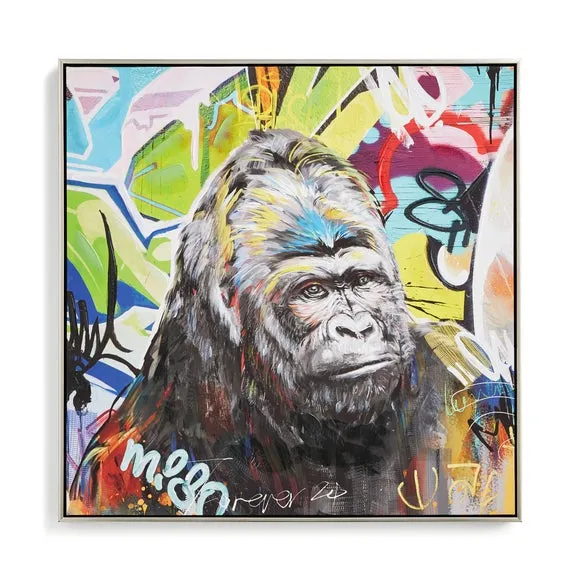 Framed Canvas Wall Art - Multicolor, Canvas