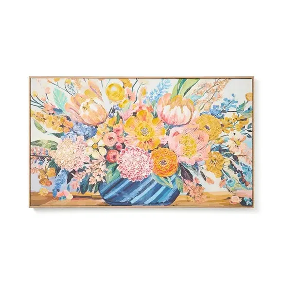 Framed Canvas Wall Art - Multicolor, Canvas