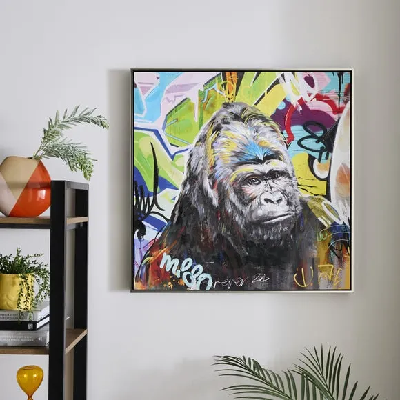 Framed Canvas Wall Art - Multicolor, Canvas