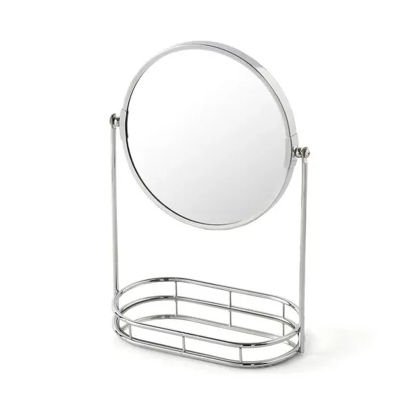Free Standing Dressing Mirror - Chrome