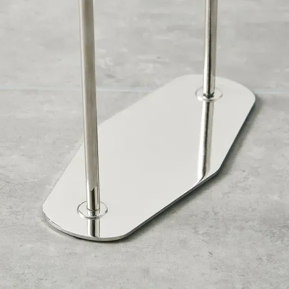 Freestanding Towel Rail - Chrome