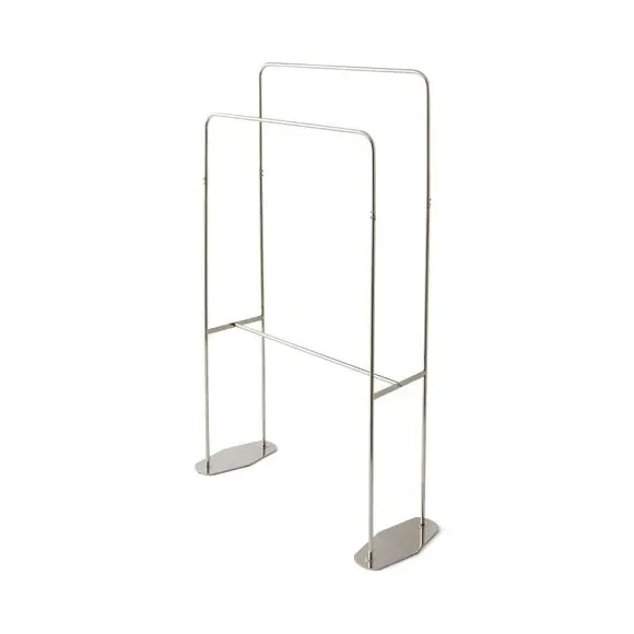 Freestanding Towel Rail - Chrome