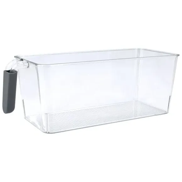 Fridge Storage Container with Handle - Clear image