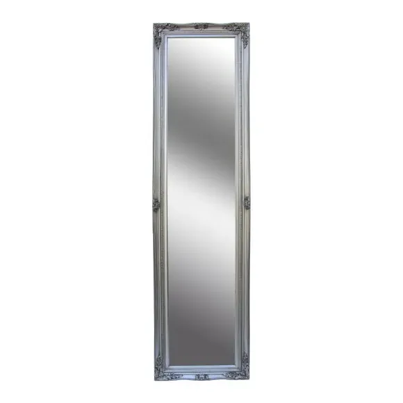 Full Length Leaner Mirror - Silver