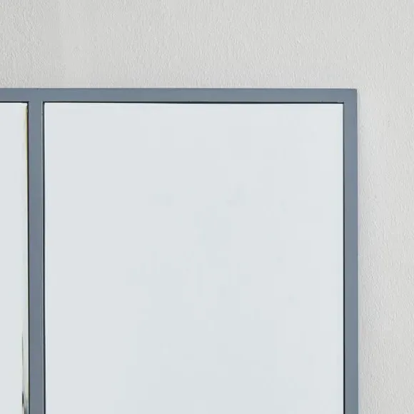 Full Length Window Leaner Mirror - Grey