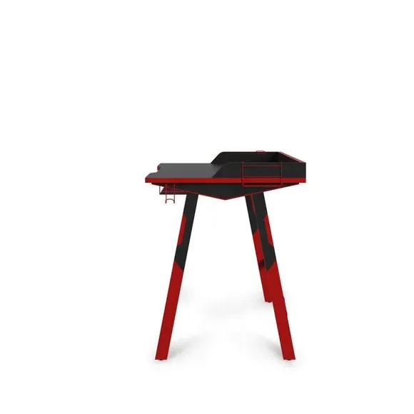 Gaming Desk and Chair Bundle - Black, Mixed