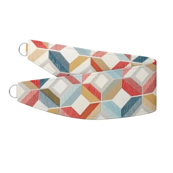 Geometric Curtain Tieback - Tutti Frutti