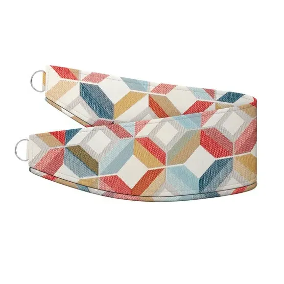 Geometric Curtain Tieback - Tutti Frutti