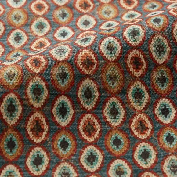 Geometric Cushion Cover - Jewel, Polyester