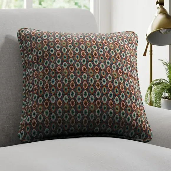 Geometric Cushion Cover - Jewel, Polyester image