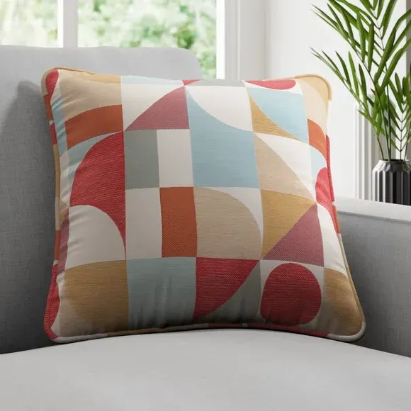 Geometric Cushion Cover - Tutti Frutti