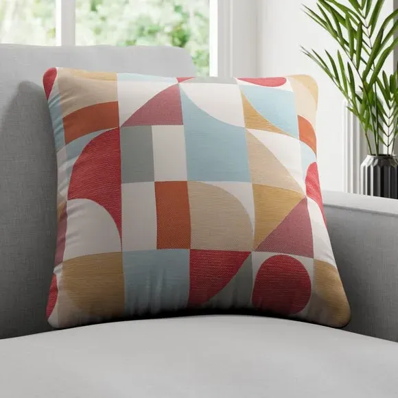 Geometric Cushion Cover - Tutti Frutti