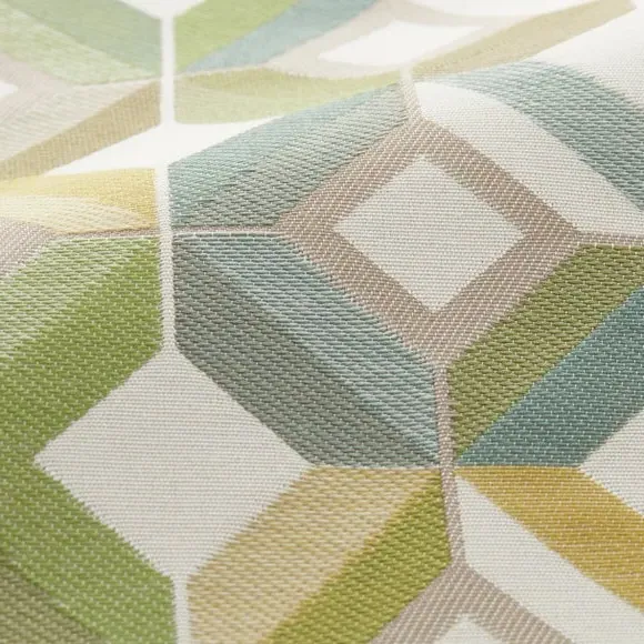Geometric Cushion Cover with Edge Options