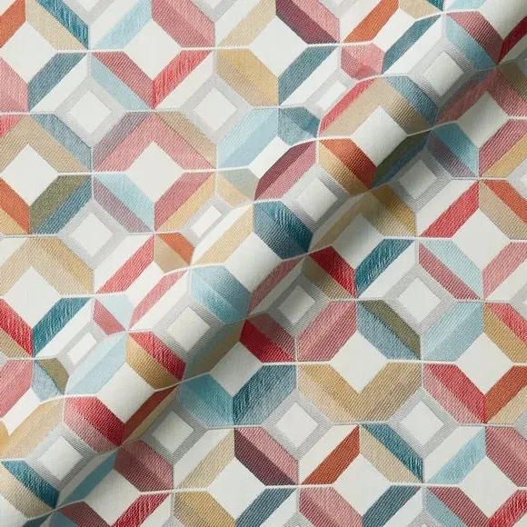 Geometric Fabric by the Metre - Tutti Frutti