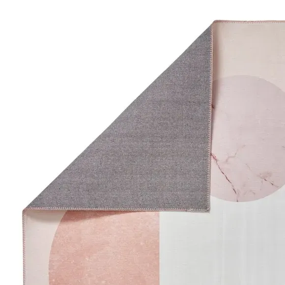 Geometric Rug - Rose