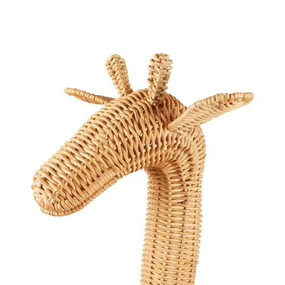 Giraffe Storage Basket - Honey, Rattan