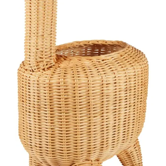 Giraffe Storage Basket - Honey, Rattan