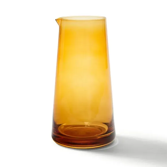 Glass Carafe - Amber, Mouth Blown