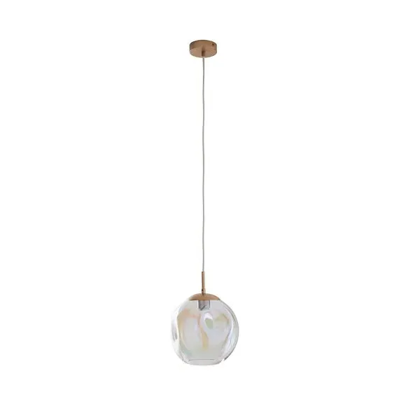 Glass Pendant Light - Iridescent