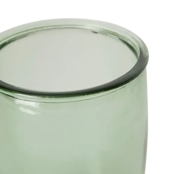 Glass Tumbler - Clear, Recycled Glass