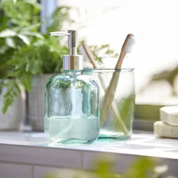 Glass Tumbler - Clear, Recycled Glass