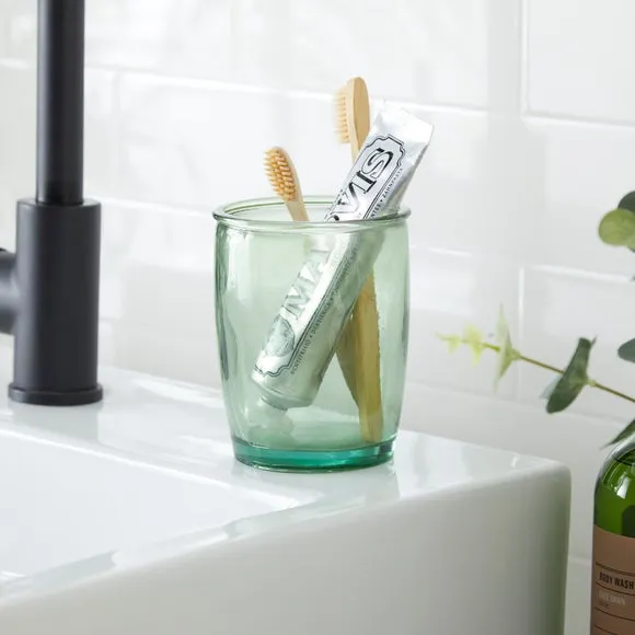 Glass Tumbler - Clear, Recycled Glass image