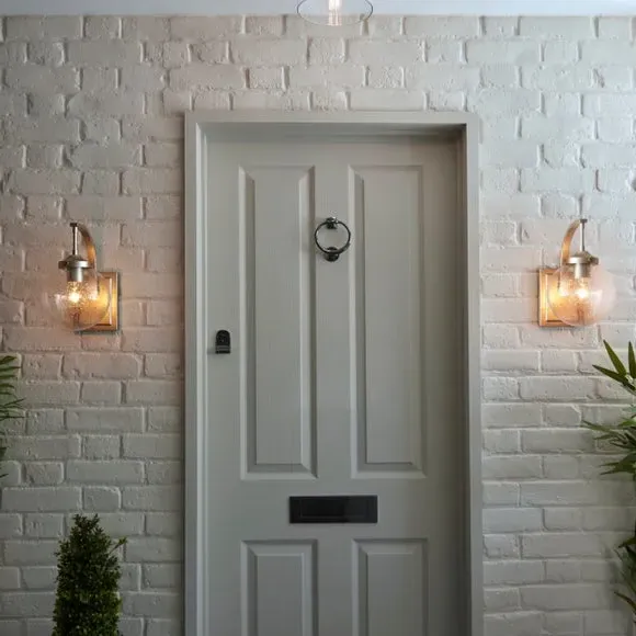 Globe Wall Light Dimmable - Gold, Metal Glass